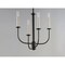 Maxim Wesley 4-Light Chandelier 10324BKSN - alternate 3